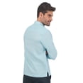 thumbnail image 3 of Camisa Guayabera Abito Manga Larga 100% Lino Color Menta Grande, 3 of 5
