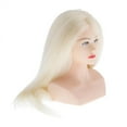 thumbnail image 3 of Salon Braiding Training Practice Hairdressing Manikin Head Model , Beige, 3 of 8