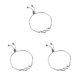 thumbnail image 3 of sweethay de niña, accesorios de joyería, accesorio de moda para mujer, brazalete ajustable, cadenas, adorno de manos elegante, Type1 NO1, 3 of 6