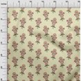 thumbnail image 2 of oneOone Cotton Flex Fabric Leaves & Floral Block Decor Fabric Printed BTY 40 Inch Wide, 2 of 4