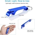 thumbnail image 4 of 50Pcs Personalized Metal Bottle Opener Keychains, Custom Engraved Text, 6 Vibrant Colors, Lightweight & Durable, Perfect for Weddings, Parties, Events & Holiday Promotional Gifts, 4 of 12
