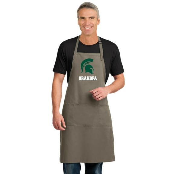 Large Spartans Grandpa Apron
