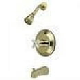 thumbnail image 2 of Elements Of Design EB3632PX Single Handle Tub And Shower Trim - Brass, 2 of 2