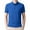 Blue, variant on Sngxgn Shirts for Men - Short Sleeve Casual Polo Shirt(Black,XXL)