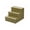 Lemon Pepper, variant on Kings Brand Furniture Wood 3-Step Stool 14"H for Bedroom Kitchen, Black