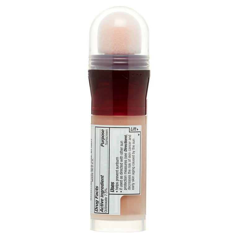 Maybelline Instant Age Rewind Eraser Treatment Makeup, SPF 18, Medium  Beige, 0.68 fl oz