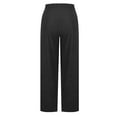 thumbnail image 6 of Admvng Sweatpants Women Warm Elastic Waist Sports Casual Solid Pants with Side Pockets, Size S-2XL, 6 of 7