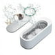 thumbnail image 5 of Limpiador ultrasónico portátil para joyas, gafas, relojes y dentaduras postizas | Limpiador con conexión directa para el hogar y viajes | Diseño compacto y compacto con carcasa de plástico blanca, 5 of 8