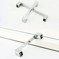 thumbnail image 6 of SENRISE Zine Alloy Door Handle with Screws DIY Home Furniture Drawer Wardrobes Supplies 96mm Silver, 6 of 7