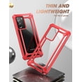thumbnail image 3 of SUPCASE Unicorn Beetle EXO Pro Series Case for Galaxy Note 20 Ultra (2020 Release), Premium Hybrid Protective Clear Bumper Case Without Built-in Screen Protector (Red), 3 of 8