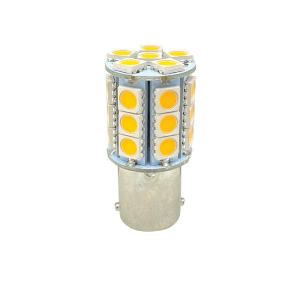 Superior Electric 1156-27A-D Boat and RV LED Light Bulb - 27LED 12V 250 Lumens 4.5W Amber - 1/Pack