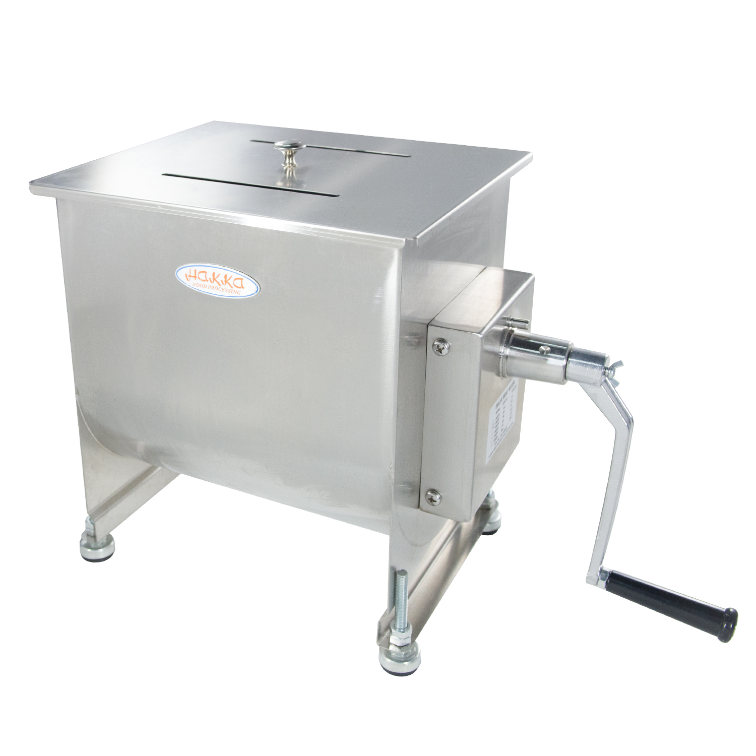 for　Mixer　Manual　Meat　Hakka?　40-Pound　Stainless　30-Pound　capacity　Tank　Maximum　Steel　(Mixing　Meat)