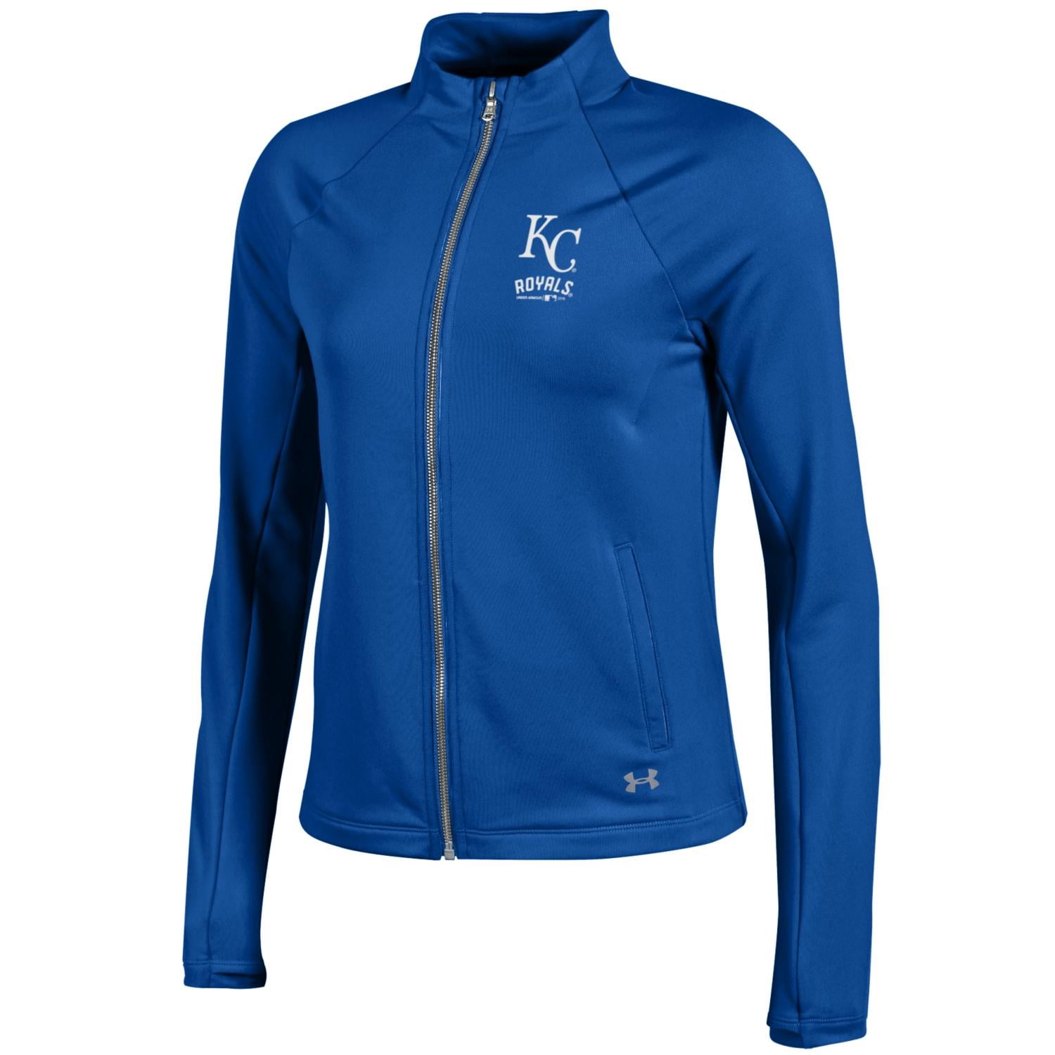 Kansas City Royals Under Armour Women's Fleece Full-Zip Jacket Royal by Gear For Sports/Under Armour