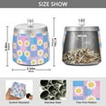 thumbnail image 2 of Yayeee Ashtray with Lid for Cigarette Smokeless Stainless Steel Home Ash Holder, Playful Daisy, 2 of 7