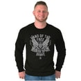 thumbnail image 5 of Land of the Free Because of the Brave Long Sleeve TShirt Men Women Brisco Brands X, 5 of 6