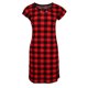 thumbnail image 2 of do casual de manga corta para mujer do hasta la con bolsillo - rojo, SG Sunnimix Vestido recto plisado, 2 of 8