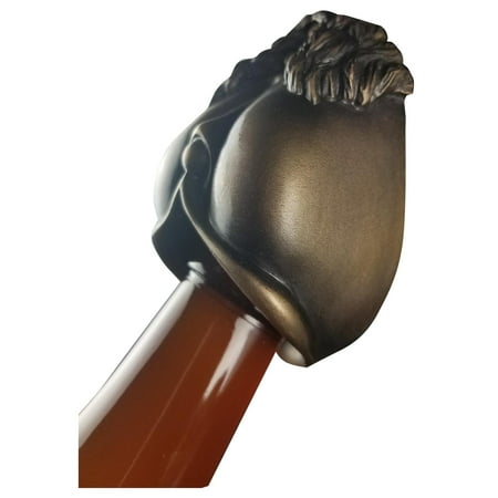 

Sanfanil Bottle Opener Wall Mounted Home Sculpture Home Decoration Corkscrew
