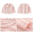 thumbnail image 2 of Esaierr Girls Cardigan Jacket,For 6M-3Y Toddler Baby Sweater Jacket,Newborn Girls Long Sleeves Crew Neck Buttons Cardigan Knit Top, 2 of 5