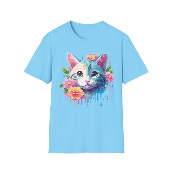 Cat Shirt, Shirt with Cat, Cats Tee, Kitten Tee