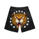 thumbnail image 5 of Pantalones de Baño de Cintura Elástica para Hombres Pantalones Cortos de Playa de Cinco Puntos con Bolsillos Dobles, 5 of 9
