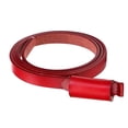 thumbnail image 2 of Cinturón de flaco de moda cinturo delgada cinturo de vintage Accesorios ajustables Cinturón de de material cuero para damas Rojo, 2 of 6