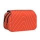 thumbnail image 1 of Disketp Salmon Fish Meat Estuche de Lápices de Doble Capa con Tapa Abatible y Cremallera, Organizador Escolar para Adolescentes y Adultos, 1 of 7