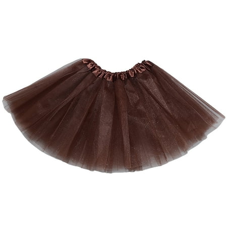 Upioiwer Women s Candy Color Multicolor Leather Skirt Support Half Body Lingerie Skirt Puff Petticoat Colorful Small Summer Skirts for Women Short Skirt Brown One Size