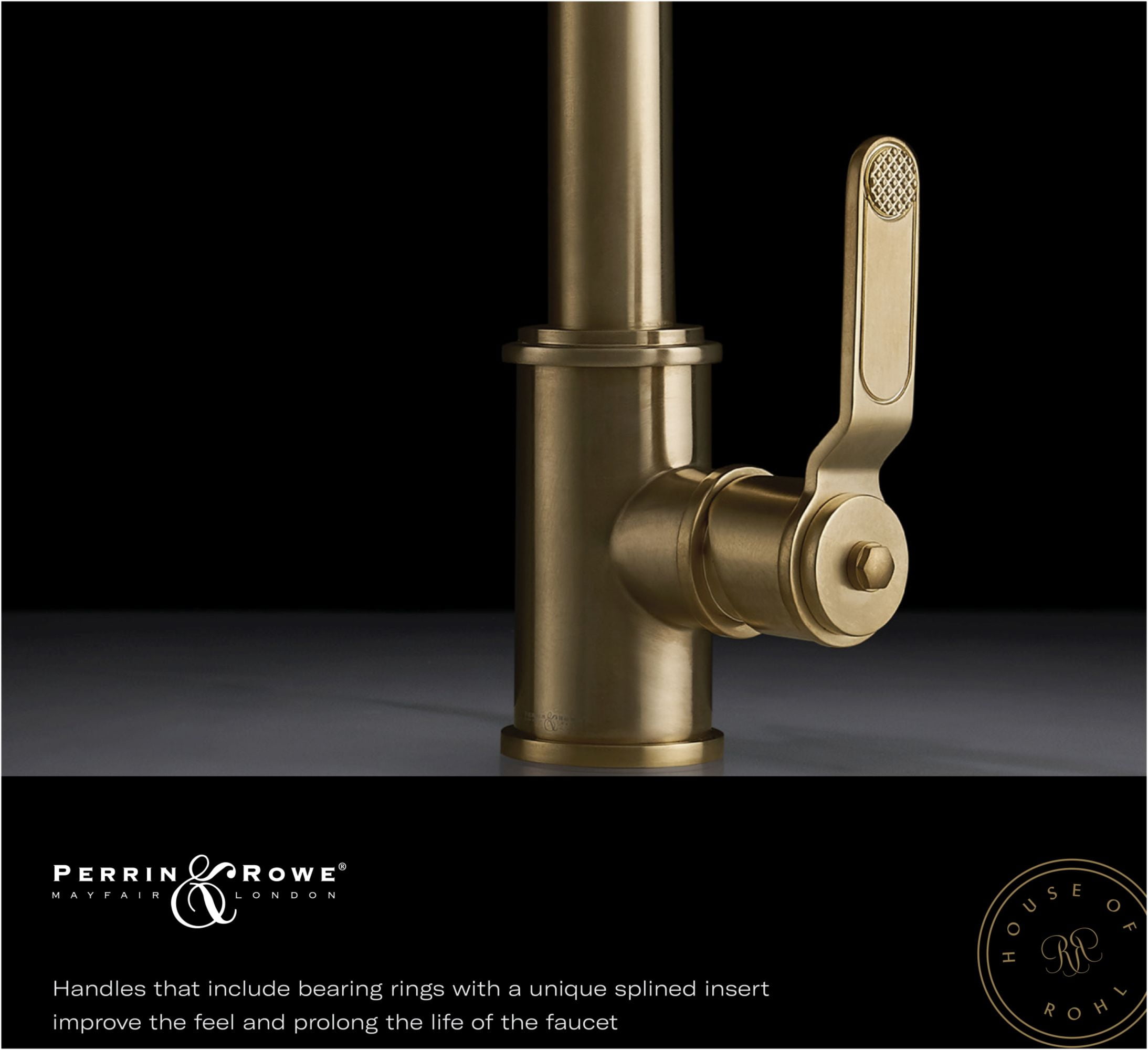 Perrin And Rowe U.1633Ht-2 Armstrong 0.5 GPM Single Hole Kitchen Faucet - Nickel