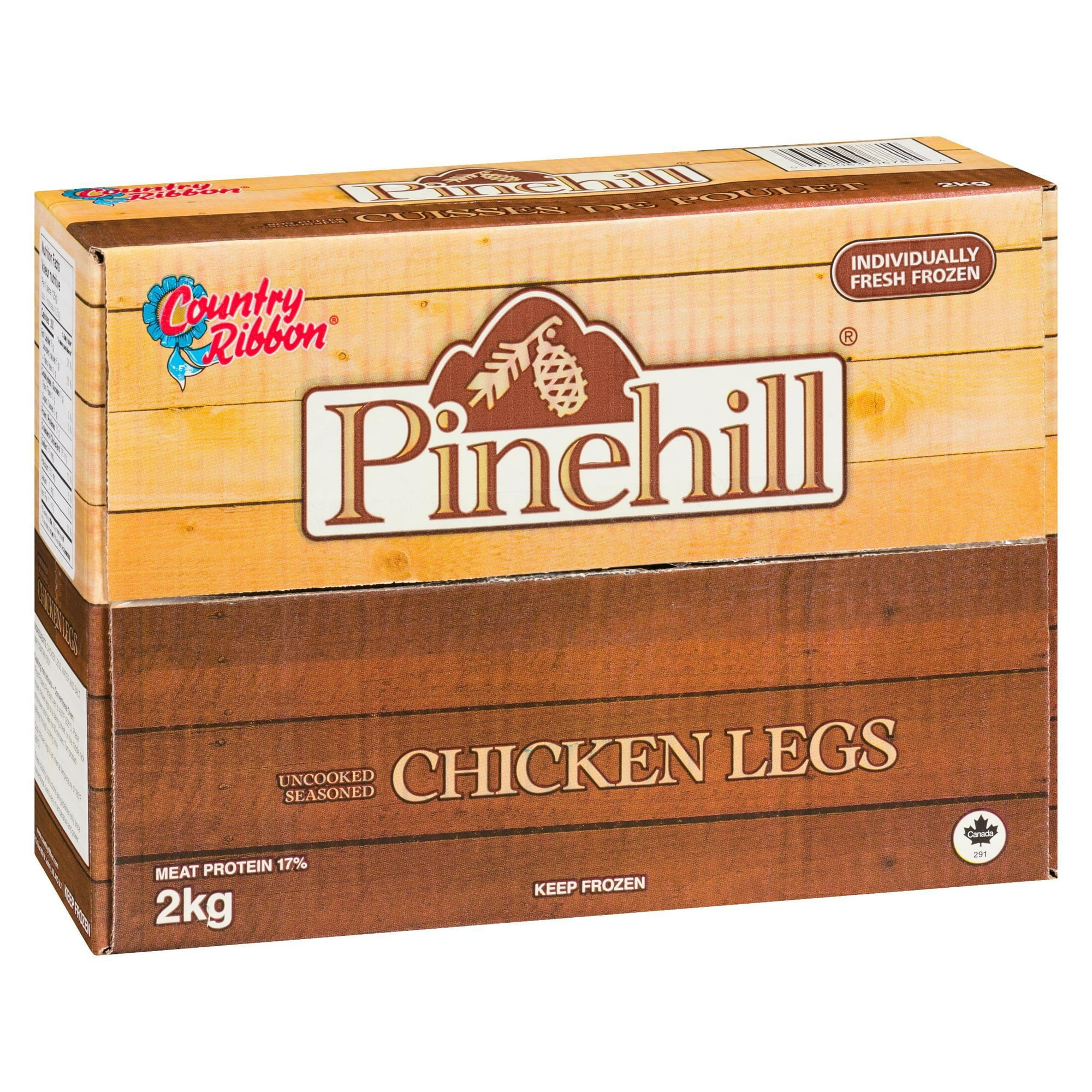 Pinehill non cuites assaisonees Cuisses de poulet