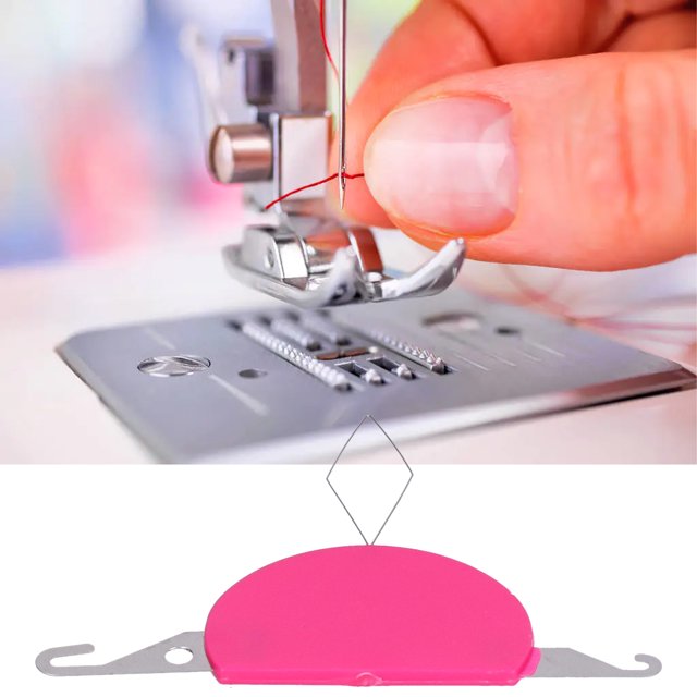 Greensen 5PCS Needle Threader 3 in 1 Soft Flexible Lightweight Portable Durable Sewing Needle Threader,Stitch Threading,Manual Threader