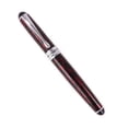thumbnail image 1 of Jinhao X750 Fountain Pen, Lava Red, Medium Nib With Ink Converter, Silver Trim, Gift Box, 1 of 4