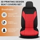 thumbnail image 3 of Fundas para asientos de coche CAROMOP Front Set, lavables y de ajuste universal, 3 of 7