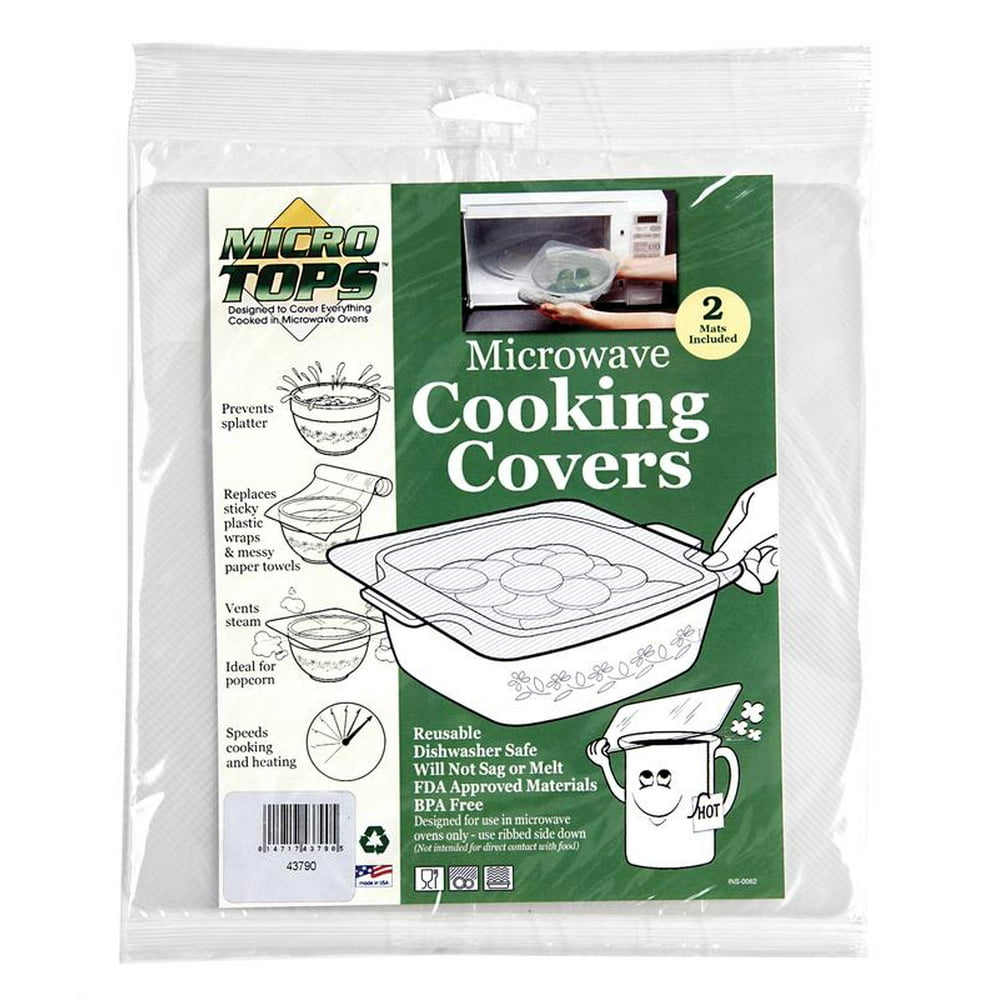 MICROWAVE COOKING COVERS 2 PACK