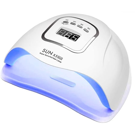 UV LED Nail Lamp 150W, Professional Nail Dryer Gel Polish Light, UV Nail Light With 4 Timer Setting, Nail Polish Curing Gel LED Dryer, Professional Nail Art Tools With Automatic Sensor, LCD Display