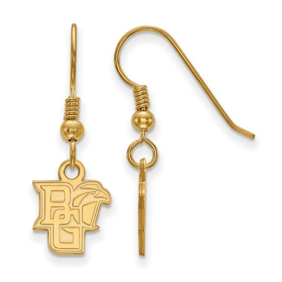 Bowling Green Extra Small (3/8 Inch) Dangle Earri (Gold Plated)