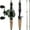 Spartacus II-Cast-7'1'' Medium Heavy-left Handed-2pcs, variant on KastKing Twin-Tip Fishing Rod and Reel Combo, Spinning & Casting Combo, Fishing Poles and Reels Combo 2-Piece Rods with Extra Tips-Spartacus II