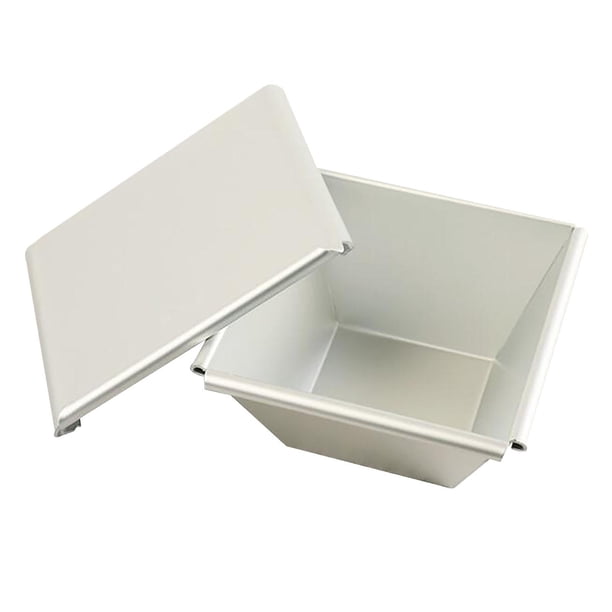Molde para pasteles, modelo de pan, molde para tostadas, modelo DIY, máquina para hacer cubos de pan, caja para tostadas con tapa