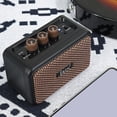 thumbnail image 1 of Amplificador de guitarra eléctrica, amplificador de guitarra Bluetooth recargable de 5W, amplificador de guitarra de práctica para práctica en sala de viajes, 1 of 9