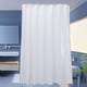thumbnail image 2 of Advancent Forro de cortina de ducha de tela Sólido, de hotel, resistente al moho, Washab Juegos de accesorios de baño Blanco 200x180cm, 2 of 6
