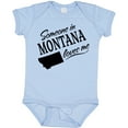 thumbnail image 3 of Inktastic Someone in Montana Loves Me Boys or Girls Baby Bodysuit, 3 of 5