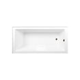 thumbnail image 4 of Aqua Eden CVTAP663222R5 66" Acrylic Rectangular 3-Wall Alcove Tub, Right Hand Drain, Glossy White/Oil Rubbed Bronze, 4 of 4