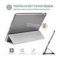 thumbnail image 4 of ProCase iPad Air (3rd Gen) 10.5" 2019 / iPad Pro 10.5" 2017 Case, Ultra Slim Lightweight Stand Smart Case Shell with Translucent Frosted Back Cover for Apple iPad Air (3rd Gen) 10.5" 2019 –Silver, 4 of 8