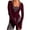 *Wine, variant on VBVC Womens Knotted Yoga Cover Up,Ladies Wrap Pilates Tops,Basic Layering Top For Women,Wine,Size L