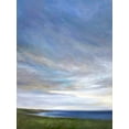 thumbnail image 2 of Finch, Sheila 15x18 White Modern Wood Framed Museum Art Print Titled - Coastal Clouds Diptych I, 2 of 4
