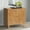 Brown, variant on Christopher Knight Home Modern Moroccan Accent Cabinet, Geometric Wood Doors, Copper Knob, Adjustable Shelves, Navy Blue