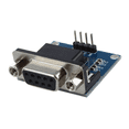 thumbnail image 2 of 10X MAX3232 RS232 Serial Port to TTL Converter Module DB9 Connector W/ 4 Jump Cables, 2 of 4