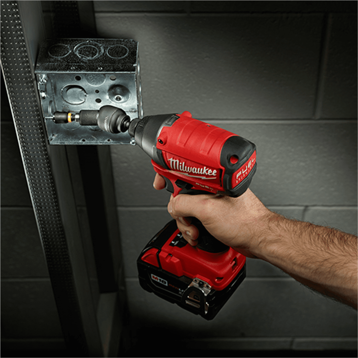 Milwaukee Tool SHOCKWAVE Impact Duty 1/2&rdquo; Insert Magnetic Nut Driver BULK 10