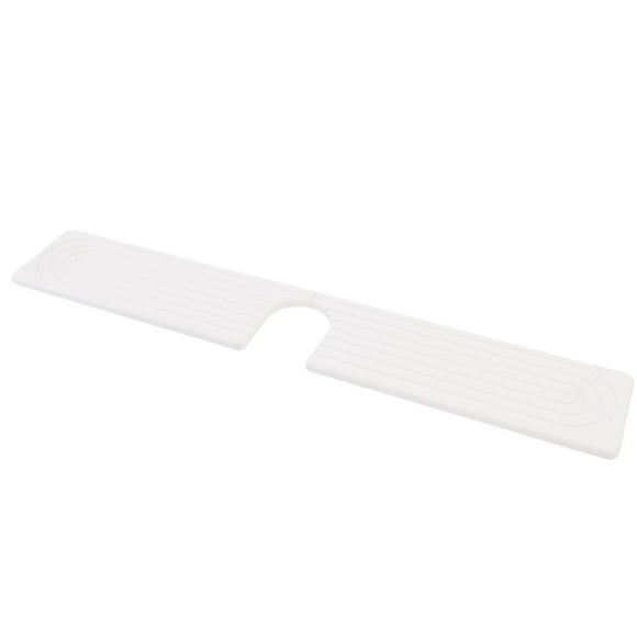 Fast Drying Faucet Mat Quick Dry Sink Mat U Shape Diatomite Faucet Splash Guard for Kitchen Bathroom Countertop