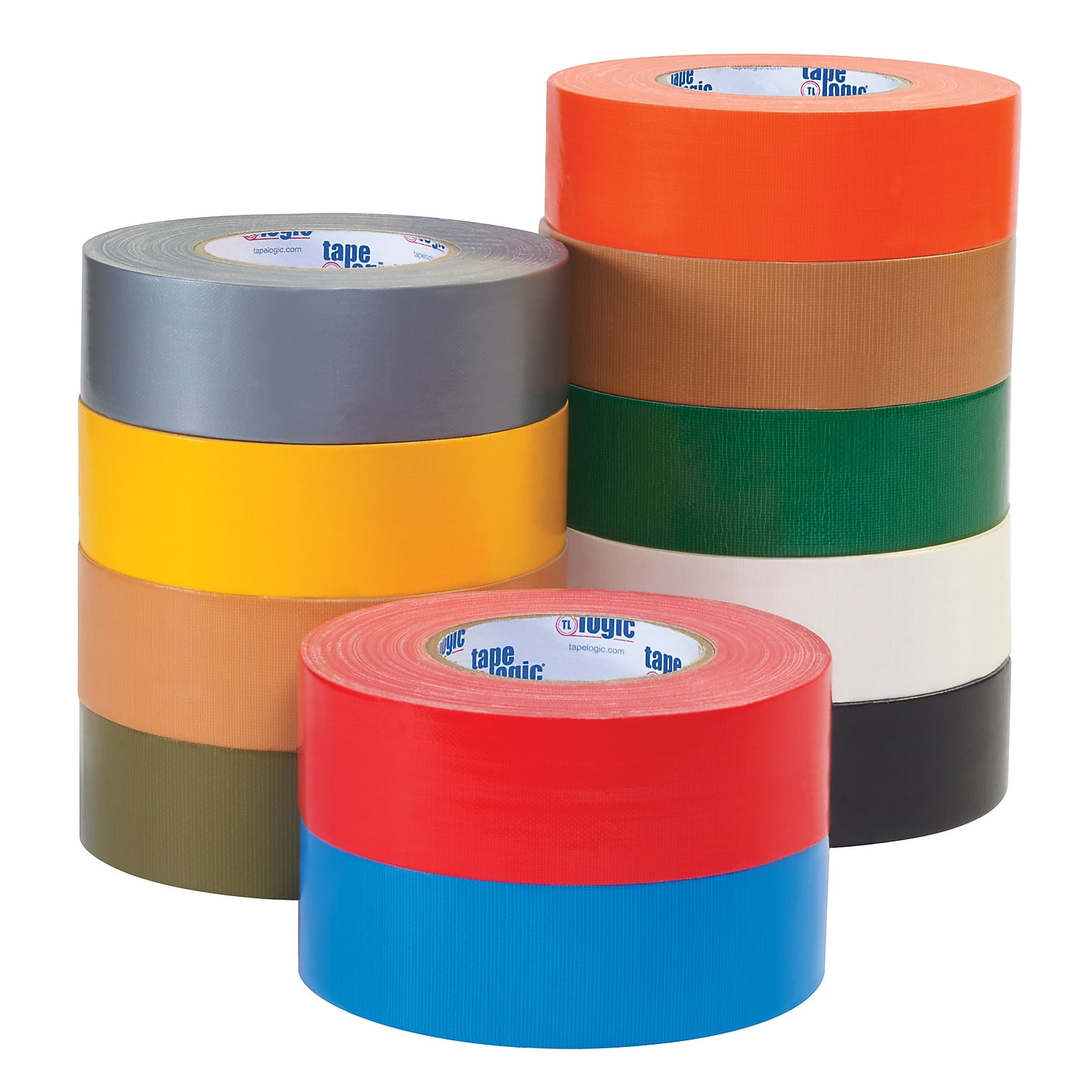 SI Products Colored Duct Tape White 2" x 60 yards 3/Pack T987100W3PK