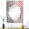 thumbnail image 1 of Designart "Abstract Melodic Cassette Tapes in Color IV" Cassette Tapes Oversized Wall Mirror - Modern Fashion Office Mirror Wall Decor - Multiple Color Options, 1 of 6